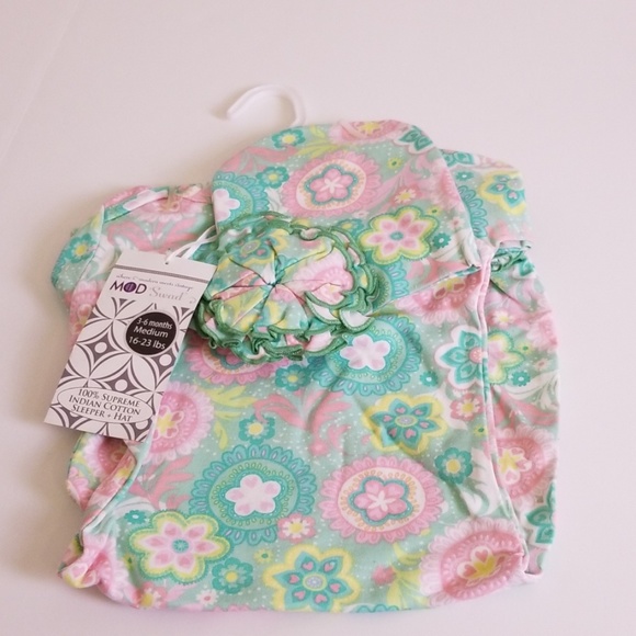 Mod Swad Onsie/Luxury Swaddle Baby Comfort - Picture 2 of 6